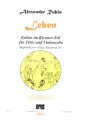 Leben fr Flte und Violoncello (Klavier/Gitarre ad lib) 2 Spielpartituren