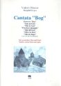 Bog fr Soli, gem Chor und Orgel Partitur