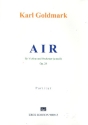 Air a-Moll op.28 fr Violine und Orchester Partitur und Violine solo