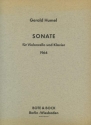 Sonate Violoncello und Klavier
