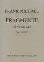 Fragmente op. 60 Violine