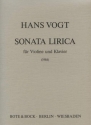 Sonata lirica Violine und Klavier