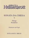 Sonata da chiesa Nr.10 fr Klarinette und Orgel