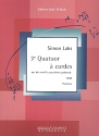 Quatuor  cordes no.3 sur des motifs populaires polonais pour 2 violons, alto et violoncelle partition et parties