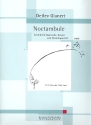 Noctambule fr Klarinette, Klavier und Streichquartett Partitur und Stimmen