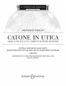Vivaldi, Antonio: Catone in Utica fr Soli, Chor und Orchester Textbuch/Libretto