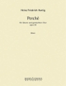 Perch op. 28 gemischter Chor und Gitarre Einzelstimme Gitarre