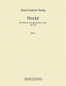 Perch op. 28 gemischter Chor und Gitarre Einzelstimme Gitarre