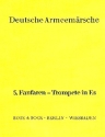 Deutsche Armeemrsche (Auswahl aus Band 1 und Band 2) fr Blasorchester Fanfaren-Trompete 3 in Es