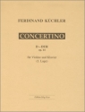 Concertino D-Dur op.14 fr Violine und Klavier