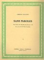Sans Paroles fr Akkordeon mit Manual 1 und 3