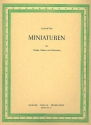 Miniaturen fr Violine, Gitarre und Akkordeon Stimmen