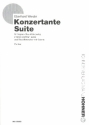 Konzertante Suite fr Sopranblockflte, 2 Altblockflten, Blockfltenchor und Gitarre partitur