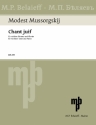 Mussorgskij, Modest Chant juif fr mittlere Stimme und Klavier