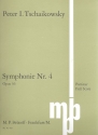 Sinfonie f-Moll Nr.4 op.36 fr Orchester Partitur