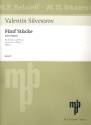 5 Stcke fr Violine und Klavier