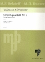 Streichquartett Nr.3 fr Streichquartett Partitur und Stimmen