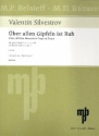 ber allen Gipfeln ist Ruh fr gem Chor a cappella Partitur (russ/kyr)