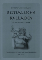 Bestialische Balladen fr Ba und Klavier