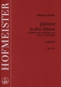 Quintett fr Flte, Oboe, Klarinette, Horn und Fagott Stimmen