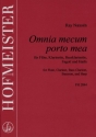 Omnia Mecum Porto Mea fr Flte, Klarinette, Baklarinette, Fagott und Harfe