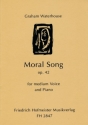 Moral Song op.42 fr Alt und Klavier