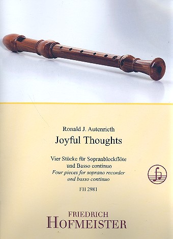 Joyful Thoughts für Sopranblockflöte und Bc