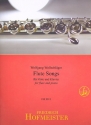 Flute Songs fr Flte und Klavier