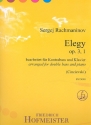 Elegy op.3,1 fr Kontrabass und Klavier