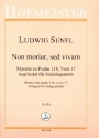 Non moriar sed vivam fr Streichquartett Partitur und Stimmen