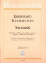 Serenade fr 2 Oboen, 2 Klarinetten, 2 Bassetthrner, 2 Fagotte, 4 Hrner und Kontrabass, Partitur und Stimmen
