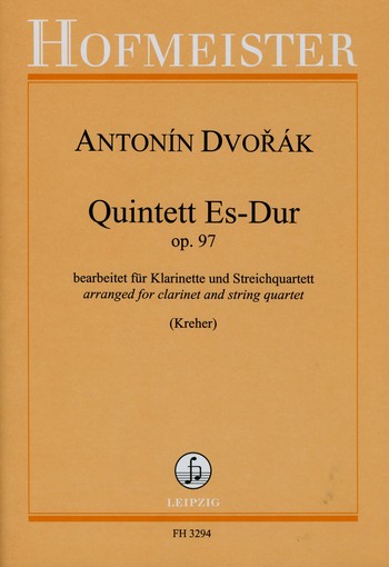 Quintett Es-Dur op.97 fr Streichquintett fr Klarinette und Streichquartett Partitur und Stimmen
