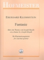 Fantasie ber ein Thema von Joseph Haydn fr Klarinette, 2 Violinen, Viola und Violoncello Partitur und Stimmen