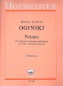 Polonez fr Violine, Violoncello und Klavier Stimmen