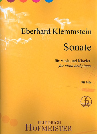 Sonate fr Viola und Klavier