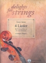 4 Lieder fr Viola und Klavier