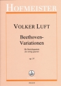 Beethoven-Variationen fr Streichquartett
