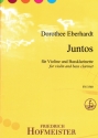 Juntos fr Violine und Bassklarinette 2 Spielpartituren