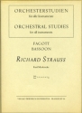 Orchesterstudien Fagott Band 8