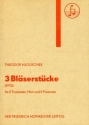 3 Blserstcke op.48 fr 2 Trompeten, Horn und 2 Posaunen