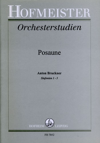 Orchesterstudien Posaune Sinfonien Nr.1-3