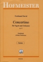 Concertino op.12 fr Fagott und Orchester Partitur