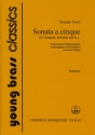 Sonata  cinque fr Trompete, Streicher und Bc Streicher-Stimmen (1-1-1--1-1-1)