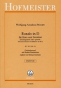 Rondo D-Dur fr Horn, Oboe, 2 Violinen, Viola, Violoncello und Kontraba,   Partitur