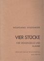 4 Stcke Wk125 fr Violoncello und Klavier