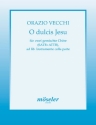 O dulcis Jesu fr Doppelchor und Instrumente ad lib. Partitur