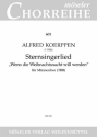 Sternsingerlied fr Mnnnerchor und Violoncello (Kontraba) ad lib. Partitur