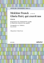 Gloria Patri, qui creavit nos gemischter Chor (SSAB/SATTB) Chorpartitur