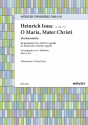 O Maria, Mater Christi gemischter Chor (SATB) Chorpartitur