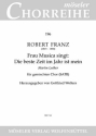 Frau Musica singt op. 24,3 gemischter Chor (SATB) Chorpartitur